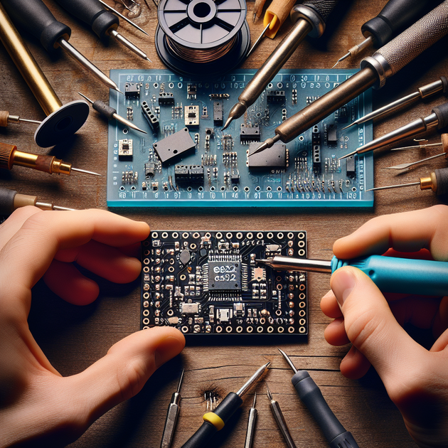 Rate My First Attempt at Soldering: Lessons from an ESP32 C2 Project