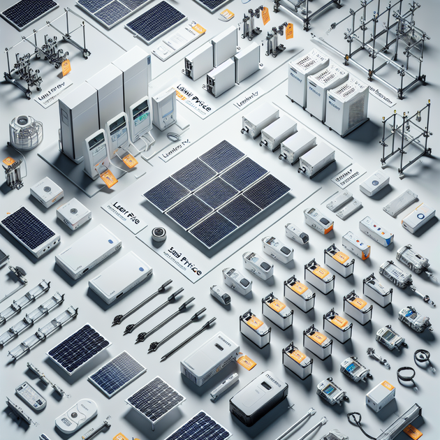 Lowest Market Price Sheet — Inverters, Panels, Batteries & More🔍