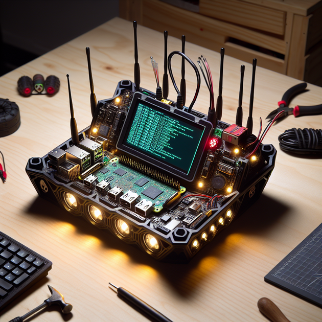 My First Cyberdeck: Building a Portable Powerhouse with Raspberry Pi 5