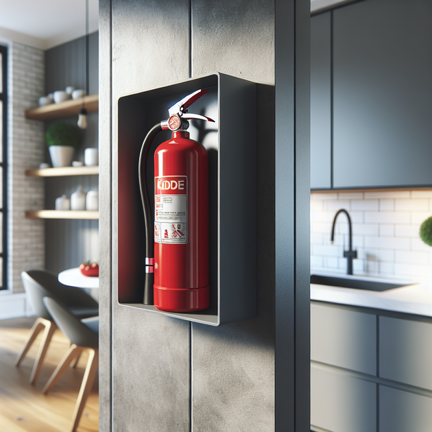 Storage Bracket for Kidde Home Fire Extinguisher: A Simple Upgrade for Safety