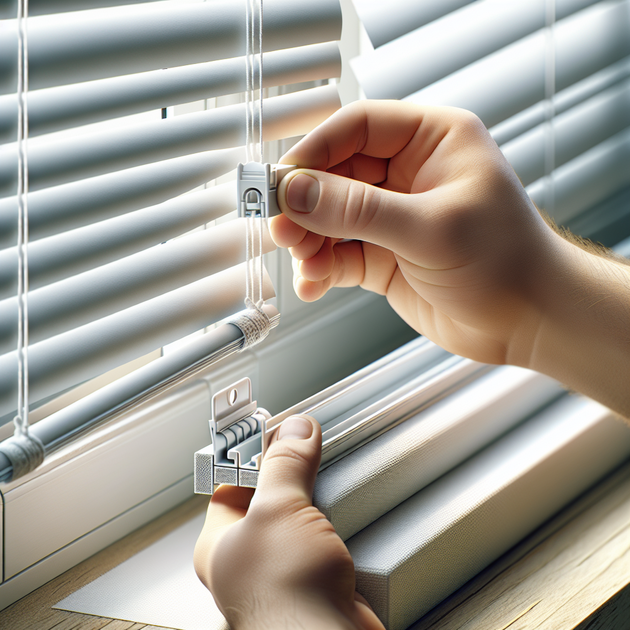 How I Replaced a Broken Clip to Mount My Blind Facia (Valance)