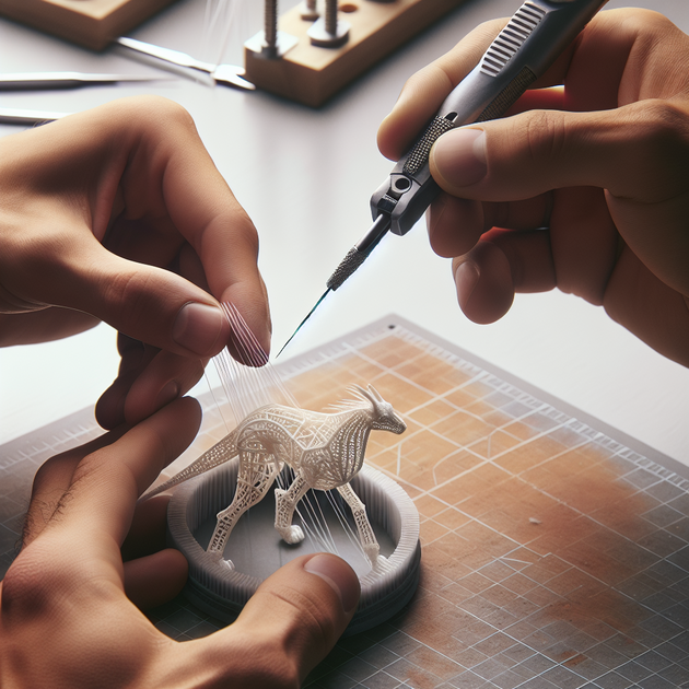 How to Design a Tool to Implant Nylon Hair into 3D Prints (Free Download)