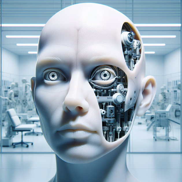 Chinese Tech Company Develops Creepy Ultra-Lifelike Robot Face — Watch It Blink, Twitch and Nod