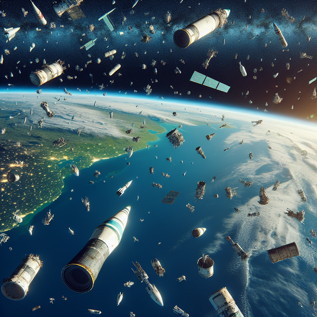 New Study Reveals China Dominates Space Junk in Low-Earth Orbit