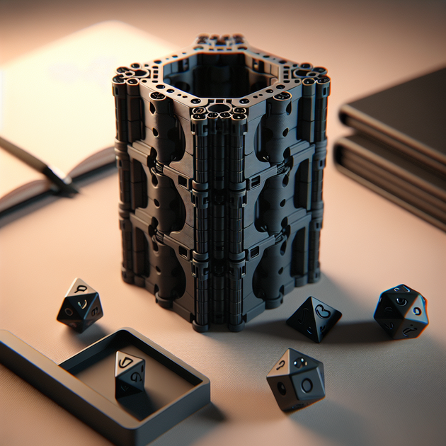 First Print-in-Place Hinges: My Collapsible Magnetic Dice Tower Adventure