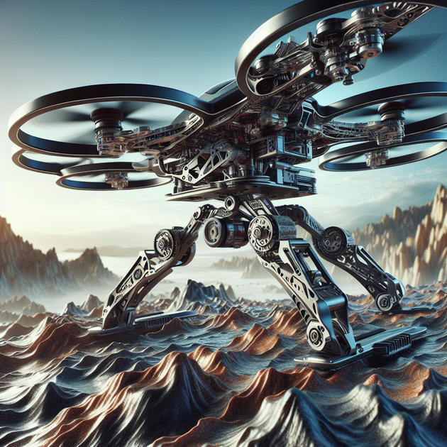 Novel Drone Landing Gear Could Change UAV Applications Forever
