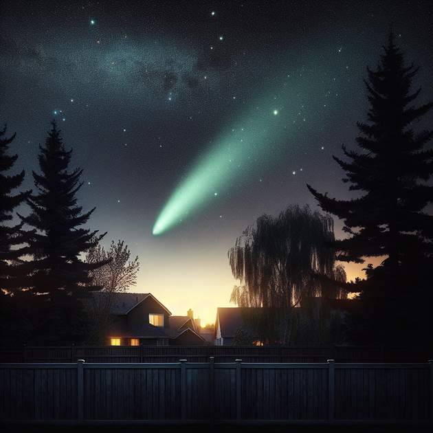 Comet A6 Lemmon From My Backyard: How to See It This Month