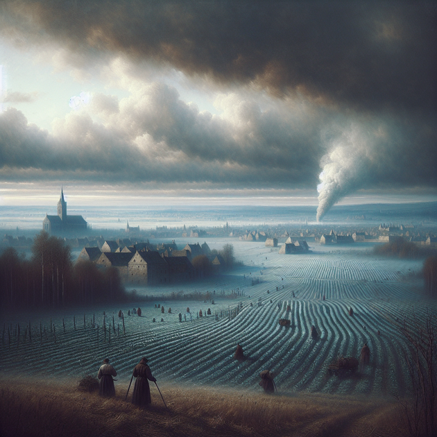 The Eruption Behind the Black Death